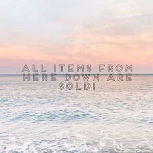 All items below this post are sold!!